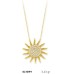 14 Ayar Altın Güneş Kolye KLY899 14 Ayar Altın Güneş Kolye KLY899