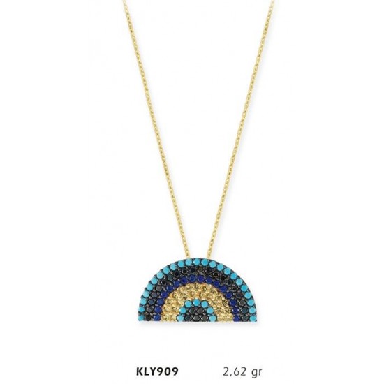 14 Ayar Altın Yarım Ay Kolye KLY909 14 Ayar Altın Yarım Ay Kolye KLY909