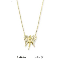 14 Ayar Altın Peri Kolyesi KLY686