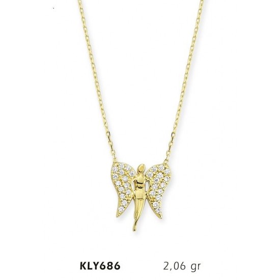 14 Ayar Altın Peri Kolyesi KLY686