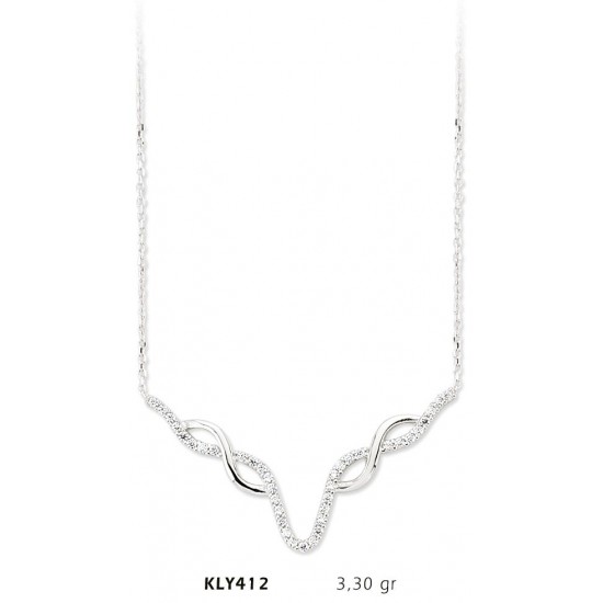 14 Ayar Altın Fantezi Kolye KLY412