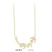 14 Ayar Altın Kırlangıç Kuşu Kolye KLY429