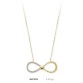 14 Ayar Altın Sonsuzluk Kolye KLY578