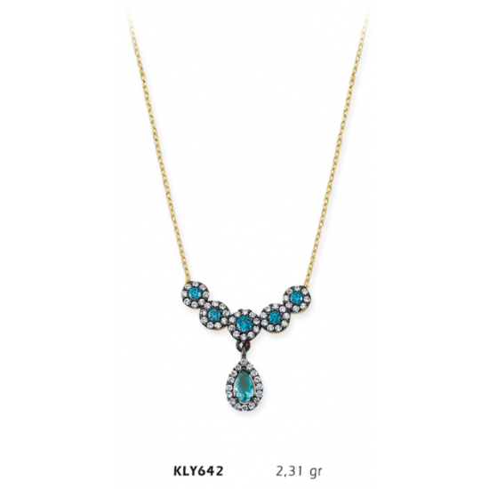 14 Ayar Altın Otantik Kolye KLY642