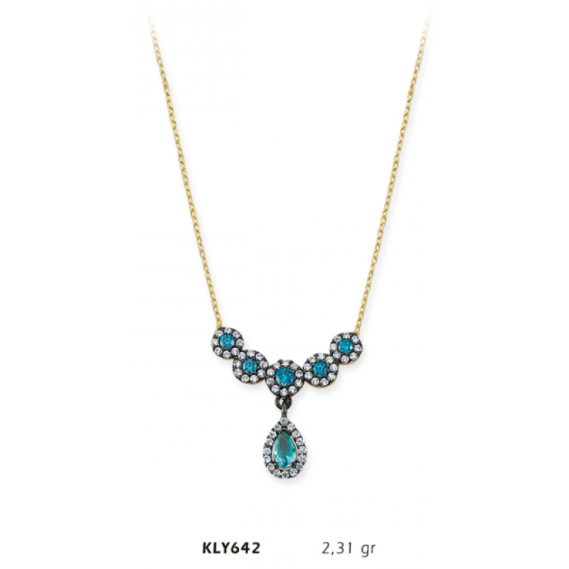 14 Ayar Altın Otantik Kolye KLY642