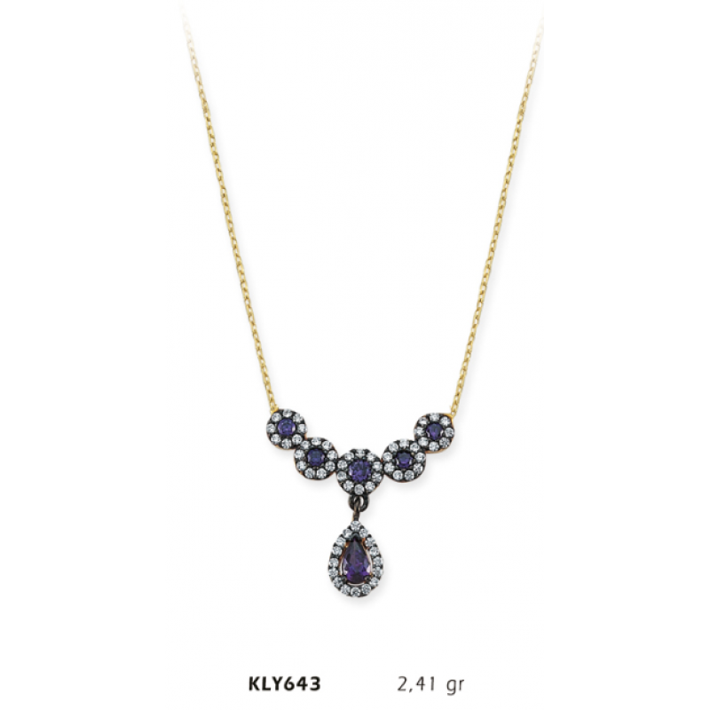 14 Ayar Altın Otantik Kolye KLY643