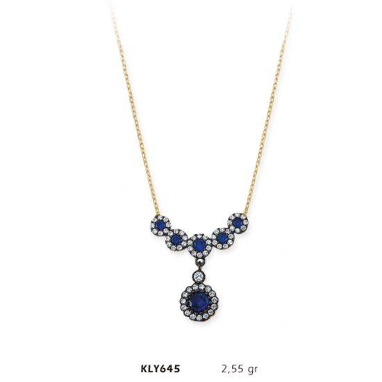 14 Ayar Altın Otantik Kolye KLY645