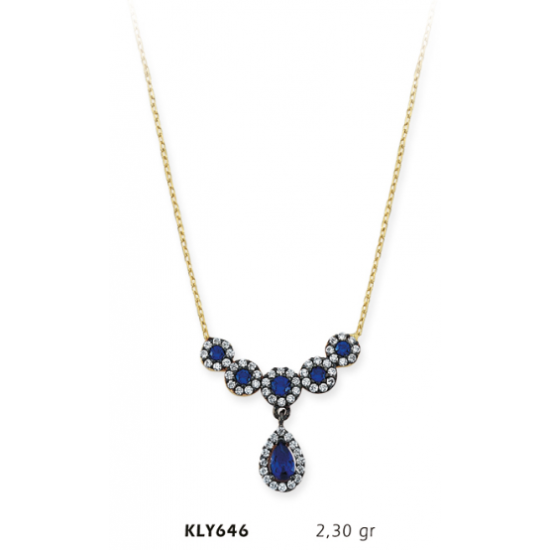 14 Ayar Altın Otantik Kolye KLY646