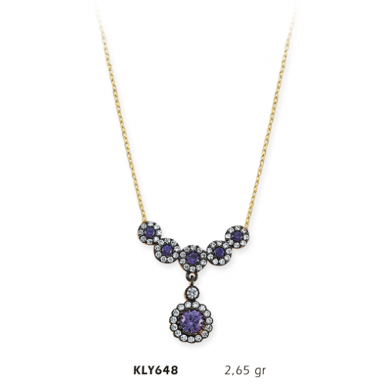 14 Ayar Altın Otantik Kolye KLY648