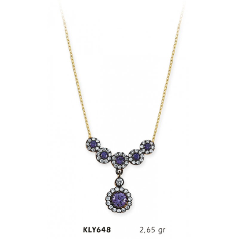 14 Ayar Altın Otantik Kolye KLY648
