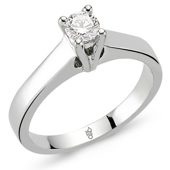 0.40 Ct Tektaş Pırlanta Yüzük  RM30038