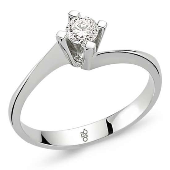 0.40 Ct Tektaş Pırlanta Yüzük  RM30045