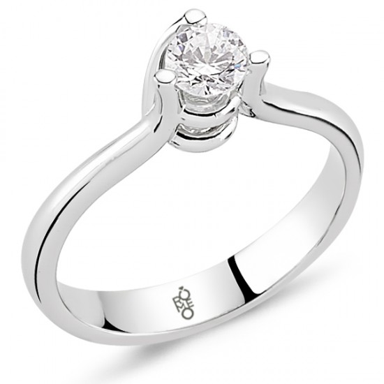 0.40 Ct Tektaş Pırlanta Yüzük  RM30060