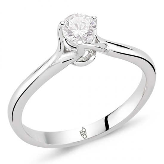 0.30 Karat F Renk HRD Sertifikalı Pırlanta Tektaş Yüzük RM30063 0.30 Karat F Renk HRD Sertifikalı Pırlanta Tektaş Yüzük RM30063