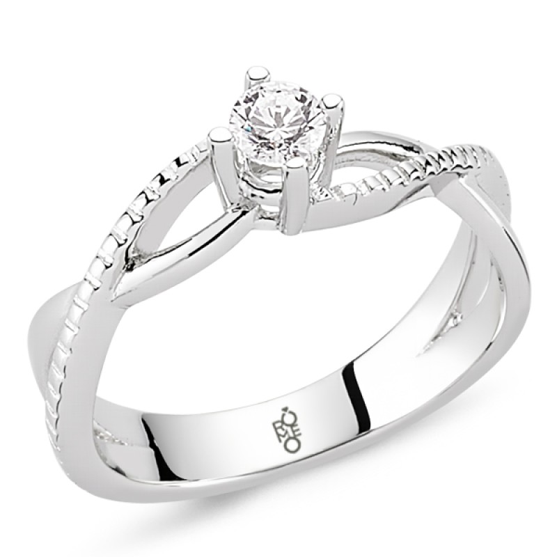 0.30 Ct Tektaş Pırlanta Yüzük RM30064 0.30 Ct Tektaş Pırlanta Yüzük RM30064