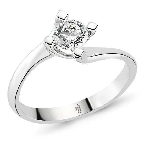 0.50 Ct Tektaş Pırlanta Yüzük  RMY503