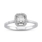 0.15 Ct Baget Pırlanta Yüzük B15